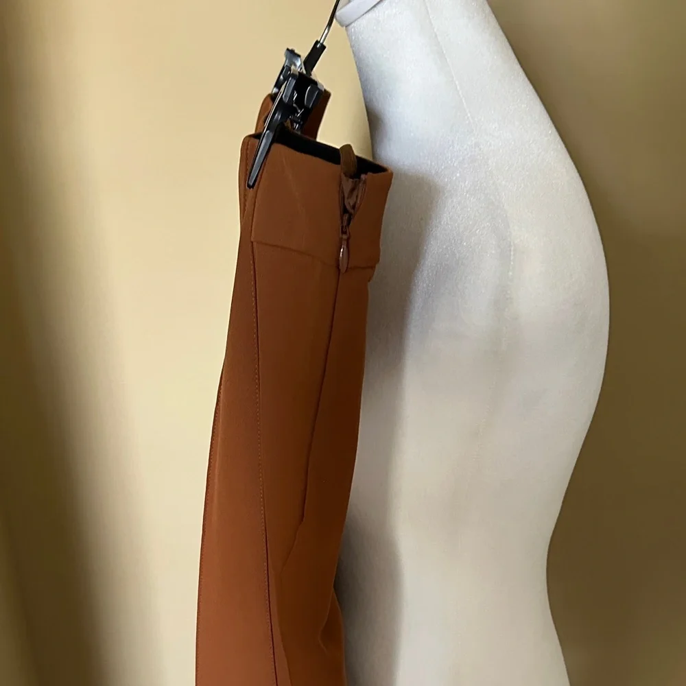 Lafayette 148 New York Tan Women's Trousers - Picture 2 of 4